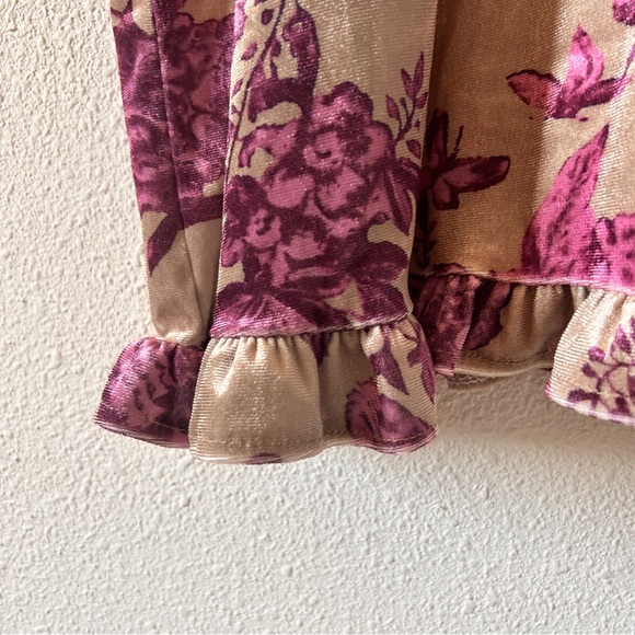 Floral Print Shirt Dress Women’s Medium Boxy Relax Fit Casual Dressy Party Date - Picture 3 of 12